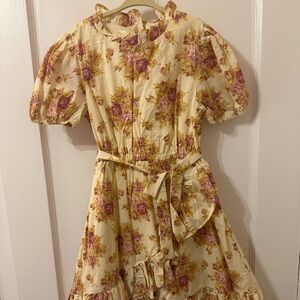 Janie and Jack floral spring dress 8